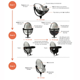 Стільчик для годування Bloom FRESCO White/Lunar silver - Pampik - 5