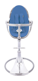 Стульчик для кормления Bloom FRESCO Silver/Riviera blue - Pampik - 8