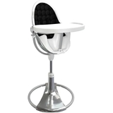 Стульчик для кормления Bloom FRESCO Silver/Midnight black Cotton - Pampik - 3