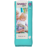 Еко Підгузки на липучках Bambo Nature 6 (16+ кг), 40 шт. - Pampik