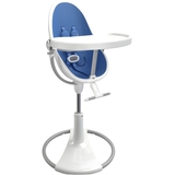 Стільчик для годування Bloom FRESCO White/Riviera blue - Pampik