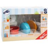 Игровой набор металлической посуды Legler (11751/37658) - Pampik - 5