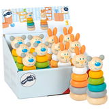 Іграшка дерев'яна Legler Піраміда, 1 шт. в асортименті (11714/37654) - Pampik - 5