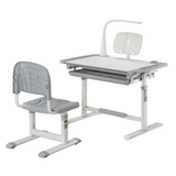 Комплект дитячих меблів Cubby парта та стілець трансформери Lupin Grey - Pampik - 2