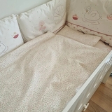 Комплект постельного белья NL Baby, 100х80 см, розово-белый (807+842/28903) - Pampik - 4