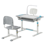 Комплект дитячих меблів Cubby парта та стілець трансформери Lupin Blue - Pampik - 2