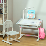 Комплект дитячих меблів Cubby парта та стілець трансформери Lupin Pink - Pampik - 12