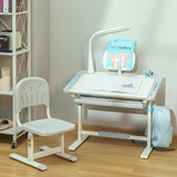 Комплект дитячих меблів Cubby парта та стілець трансформери Lupin Blue - Pampik - 13