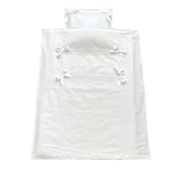 Комплект постільної білизни NL Baby, 100х80 см, білий (820+927/33103) - Pampik