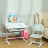 Комплект дитячих меблів Cubby парта та стілець трансформери Lupin Pink - Pampik - 14