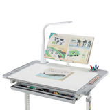 Комплект дитячих меблів Cubby парта та стілець трансформери Lupin Grey - Pampik - 5