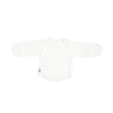 Рубашка Twins, длинный рукав, муслин, р.56, белый (W111-TS-DI56-01) - Pampik