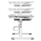 Комплект детской мебели Cubby парта и стул трансформеры Botero Grey - Pampik - 6