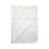 Плед NL Baby, двосторонній, бавовняний, 90х65 см, білий (307/31841) - Pampik - 2