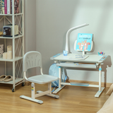 Комплект дитячих меблів Cubby парта та стілець трансформери Lupin Blue - Pampik - 11