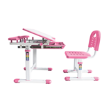 Комплект дитячих меблів Cubby парта та стілець трансформери Vanda Pink - Pampik - 4