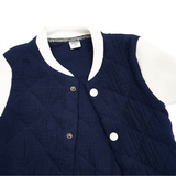 Бомбер дитячий Twins Muslin, утеплений, р.80, синій (WC-212-BTM80-09) - Pampik - 3