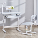Комплект дитячих меблів FunDesk парта та стілець трансформери Bellissima Grey - Pampik - 8