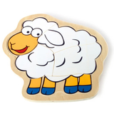 Пазл дерев'яний Legler Тварини (7339/35269) - Pampik - 5