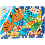 Пазл дерев'яний магнітний Legler Морські мешканці (8185/35270) - Pampik - 2