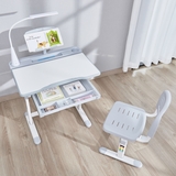 Комплект дитячих меблів FunDesk парта та стілець трансформери Bellissima Grey - Pampik - 10