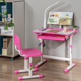 Комплект дитячих меблів FunDesk парта та стілець трансформери Bellissima Pink - Pampik - 11