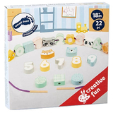 Іграшка дерев'яна шнурівка Legler Цифри (11475/37651) - Pampik - 3