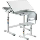 Комплект дитячих меблів FunDesk парта та стілець трансформери Bellissima Grey - Pampik - 3