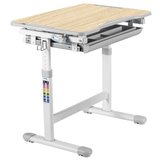 Комплект детской мебели FunDesk парта и стул трансформеры Piccolino III Grey-w - Pampik - 5