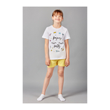 Піжама, що світиться Garnamama Neon PG Summer 158 Білий Жовтий (817149.9877329) - Pampik - 7