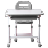 Комплект дитячих меблів FunDesk парта та стілець трансформери Sole Grey - Pampik - 3