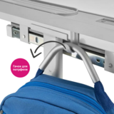 Комплект дитячих меблів FunDesk парта + стілець трансформери Littonia Grey - Pampik - 9