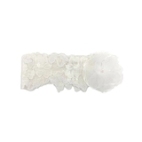 Повязка на голову NL Baby, кружево, 0-9 мес., белый (0000/34280) - Pampik