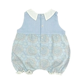 Пісочник NL Baby, батист, 1-3 міс., блакитний (301/19565) - Pampik - 2