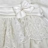 Сукня на хрещення NL Baby, 3 міс., молочний (0025/38362) - Pampik - 3