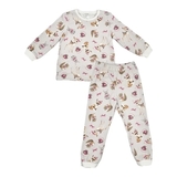 Піжама NL Baby Monnalisa з довгими рукавами, бавовняна, 4 роки, сірий (006/37868) - Pampik