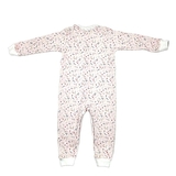 Человечек NL Baby на кнопках, хлопок, 9-12 мес., розовый (014/38132) - Pampik - 2