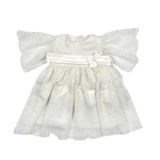 Сукня на хрещення NL Baby, 3 міс., молочний (0025/38362) - Pampik