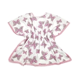 Туника пляжная NL Baby Monnalisa, 3-4 года, бело-розовый (304/38224) - Pampik - 2