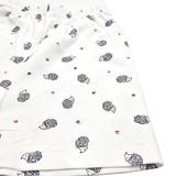 Піжама NL Baby з короткими рукавами та шортами, бавовняна, 5 років, білий (042/37642) - Pampik - 4