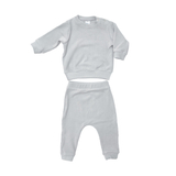 Костюм Twins Ego, велюр, р.80, серый (W-120-КТEW80-10) - Pampik