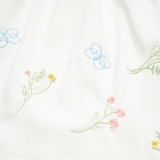 Сукня Twins Florea з вишивкою, інтерлок, р.80, ecru, молочний (W-2025-TF80-202) - Pampik - 5