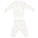 Піжама Twins Mimi Mornings Качечки, інтерлок, р.80, білий (W-191-TMMIP80-027) - Pampik