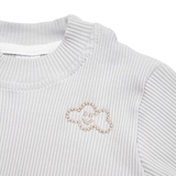 Пижама для девочки Twins Ego Organic, интерлок, р.80, серый (W-191-TEGOPD-10) - Pampik - 2