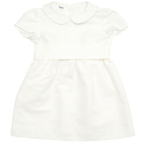 Сукня святкова Twins Belle, льон, р.86, ecru, молочний (W-210-TBL86-202) - Pampik