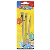 Набор кистей Colorino, щетина, 3 шт. (13741PTR/1) - Pampik