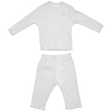 Пижама для девочки Twins Ego Organic, интерлок, р.80, серый (W-191-TEGOPD-10) - Pampik