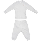 Пижама Twins Ego Organic, интерлок, р.80, серый (W-191-TEGOP-10) - Pampik