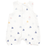 Пісочник Twins Hearts, муслін, р.74, білий (W-103-PTM74-202H) - Pampik