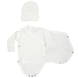 Комплект одягу Twins Ego Organic, інтерлок, р.48, молочний (W-191-TPEGO48-202) - Pampik - 2